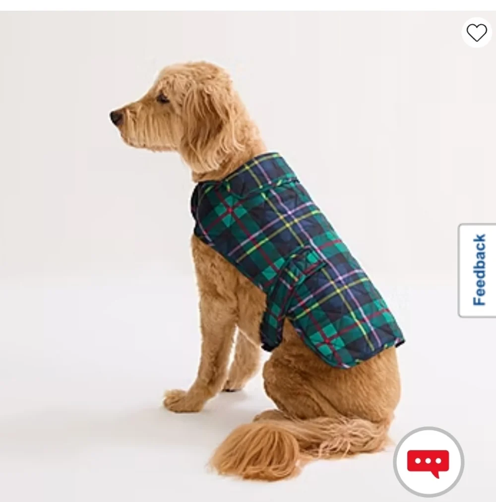 St John's Bark Animal Dog Coat- Sz M NWT